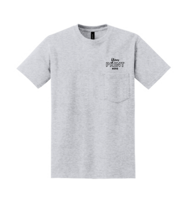 Gildan DryBlend 50/50 Cotton/Poly Pocket T-Shirt