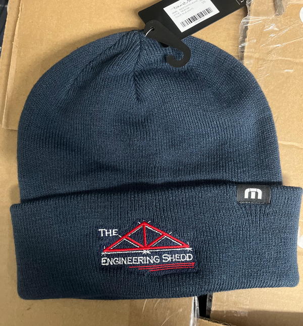 Embroidered TravisMathew Solid Cuffed Beanie