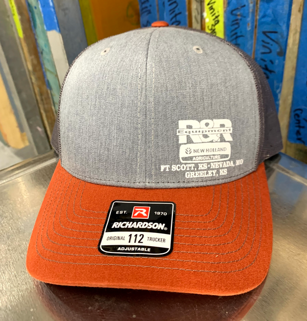 Printed Richardson 112 Trucker Cap (Tri-Color)