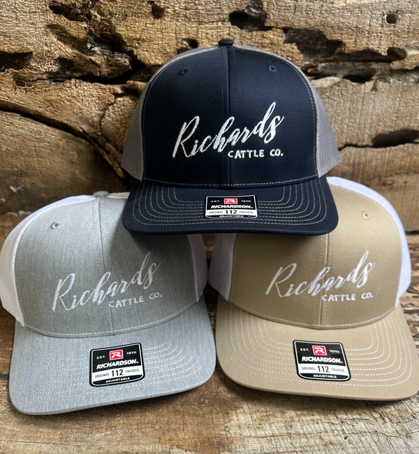 Embroidered Richardson 112 Trucker Cap (Two Color)