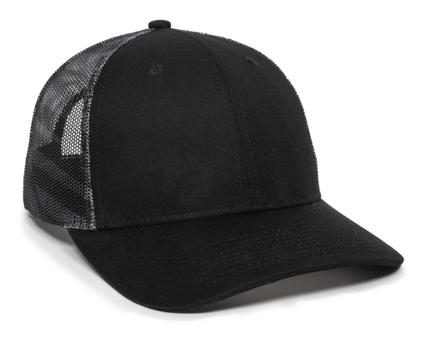 Outdoor Cap OC771PM Printed Mesh Trucker Cap