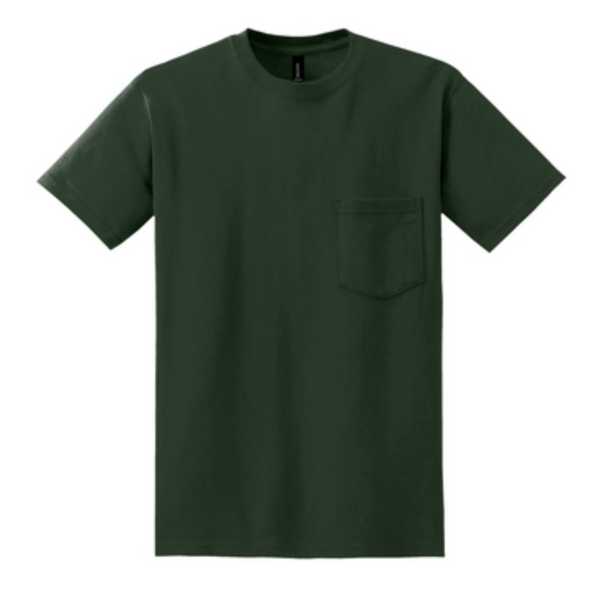 Gildan DryBlend 50/50 Cotton/Poly Pocket T-Shirt