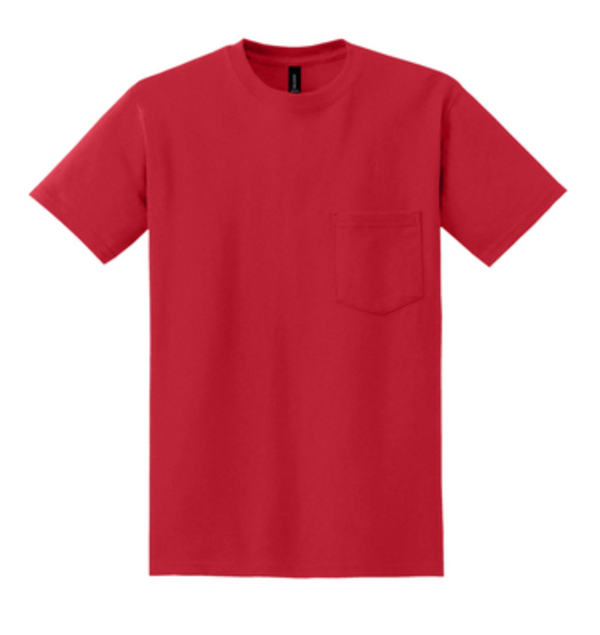 Gildan DryBlend 50/50 Cotton/Poly Pocket T-Shirt