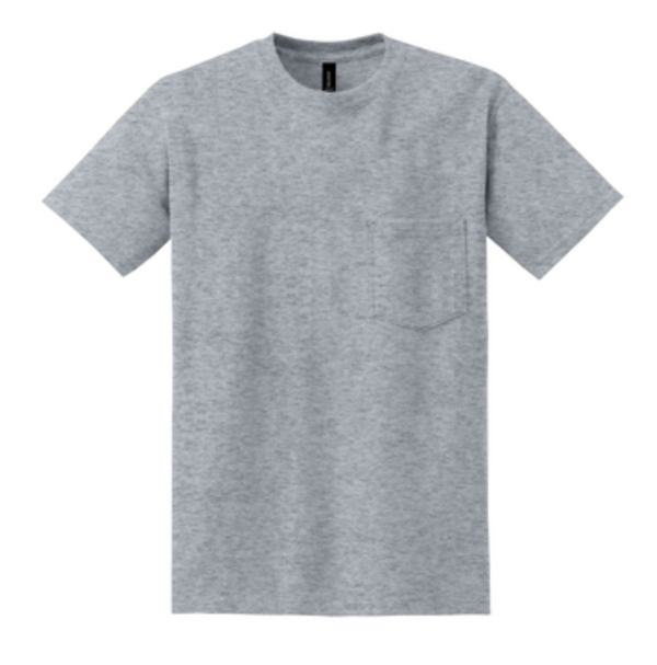 Gildan DryBlend 50/50 Cotton/Poly Pocket T-Shirt