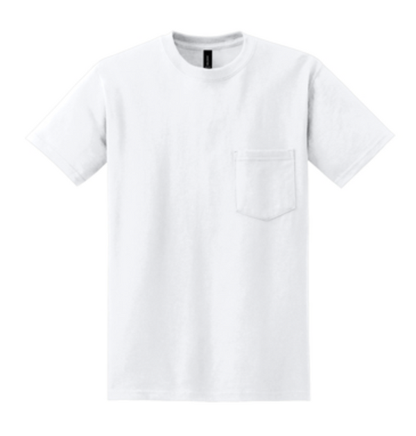 Gildan DryBlend 50/50 Cotton/Poly Pocket T-Shirt