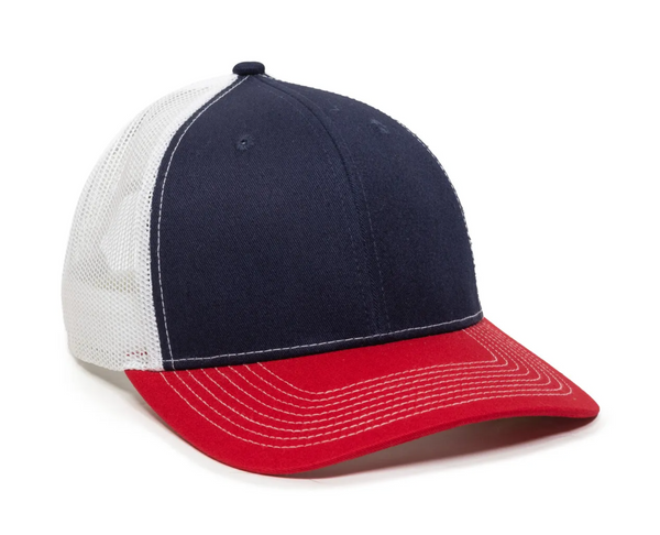 Outdoor Cap OC771V Trucker Cap with Velcro Closure