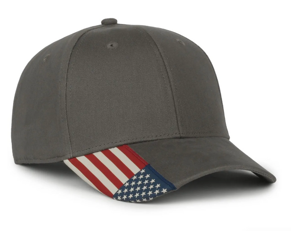 Outdoor Cap USA-300 American Flag Detail Cap