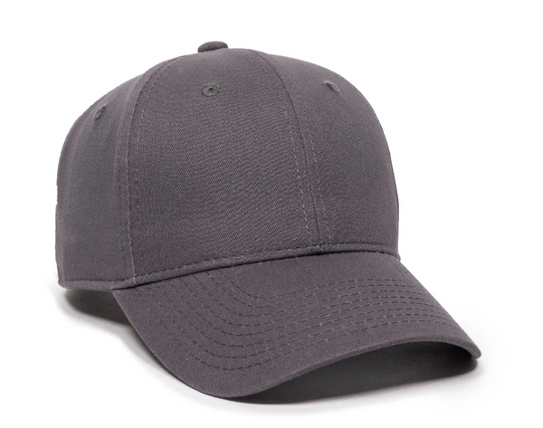 Outdoor Cap BCT-600 Structured Brushed Twill Solid Back Cap