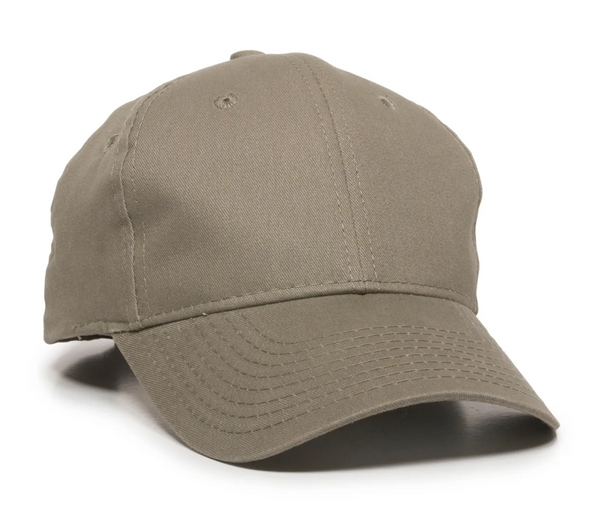 Outdoor Cap BCT-600 Structured Brushed Twill Solid Back Cap