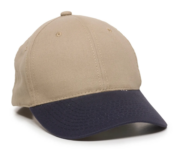 Outdoor Cap BCT-600 Structured Brushed Twill Solid Back Cap