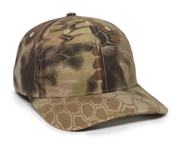 Outdoor Cap OC871Camo Solid Back Camo Cap