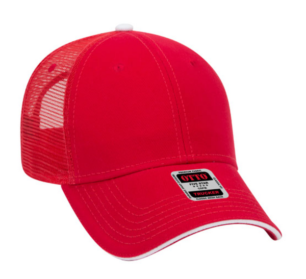 Otto Low Profile Mesh Back Trucker Cap 84-482