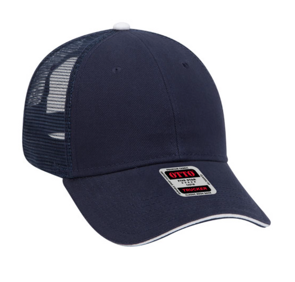 Otto Low Profile Mesh Back Trucker Cap 84-482