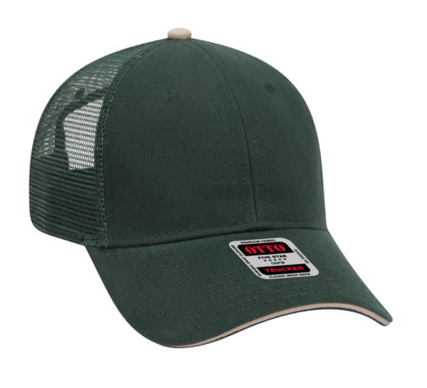 Otto Low Profile Mesh Back Trucker Cap 84-482