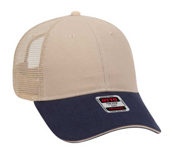 Otto Low Profile Mesh Back Trucker Cap 84-482