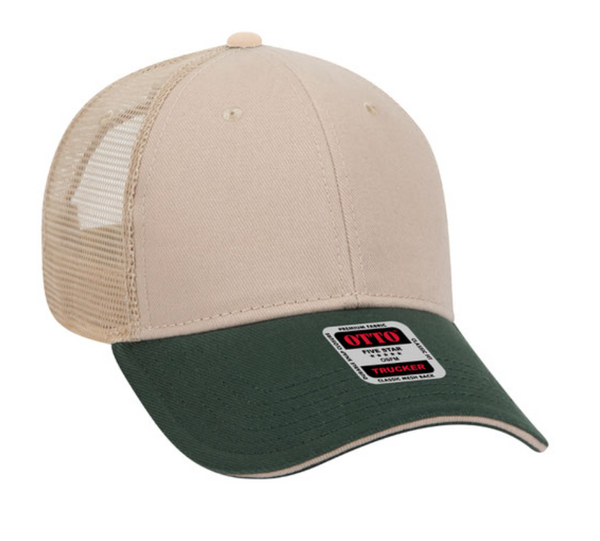 Otto Low Profile Mesh Back Trucker Cap 84-482