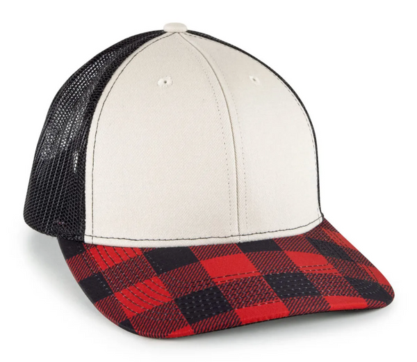 Outdoor Cap OC771P Trucker Hat with Printed Visor