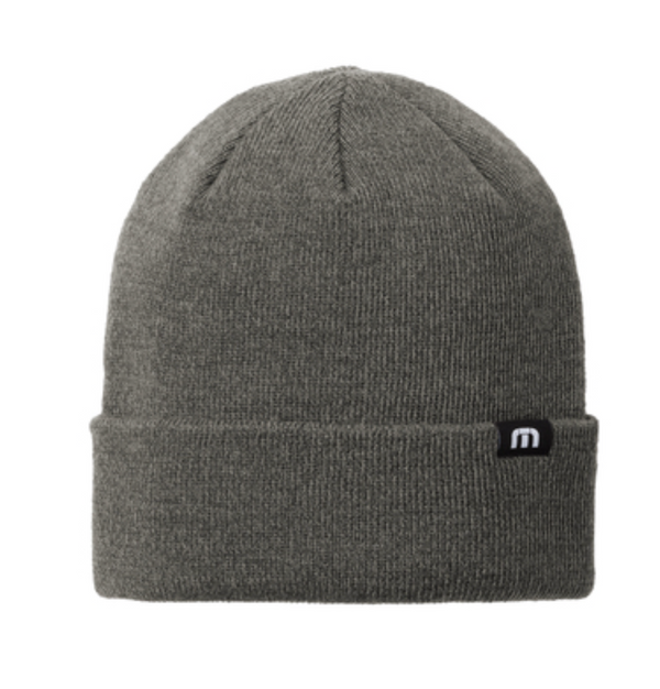 Embroidered TravisMathew Solid Cuffed Beanie