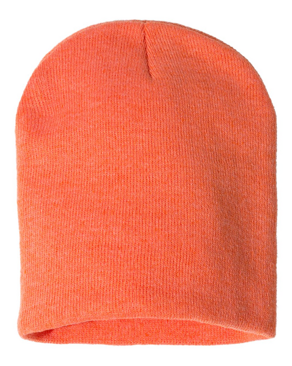 Sportsman 8" Beanie with Custom Leather Patch