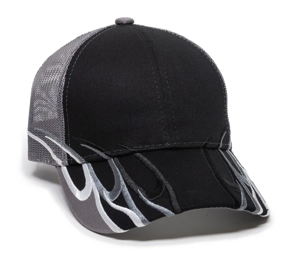 Embroidered Outdoor Cap WAV-605M Wave Mesh Back Cap