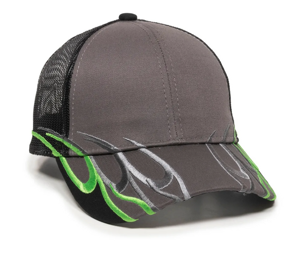 Embroidered Outdoor Cap WAV-605M Wave Mesh Back Cap