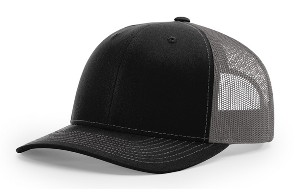 Richardson 112RE Recycled Trucker Cap with Custom Leather Patch