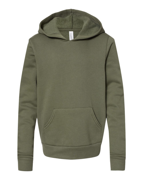 Bella + Canvas Youth Sponge Fleece Hoodie 3719Y