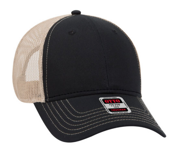 Embroidered Otto 83-1239 Mesh Back Trucker Hat