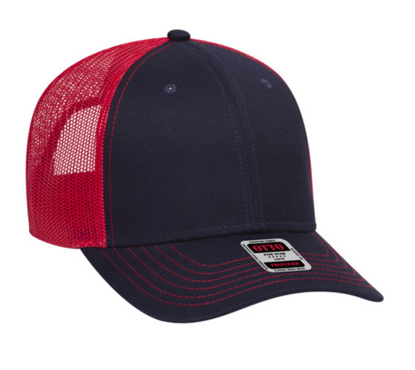 Embroidered Otto 83-1239 Mesh Back Trucker Hat