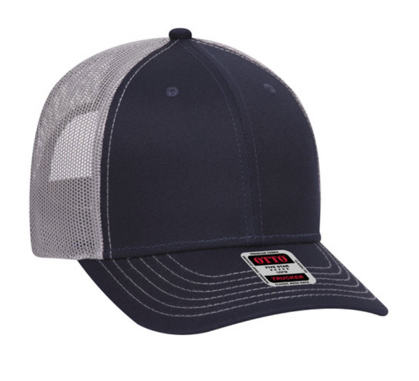 Embroidered Otto 83-1239 Mesh Back Trucker Hat