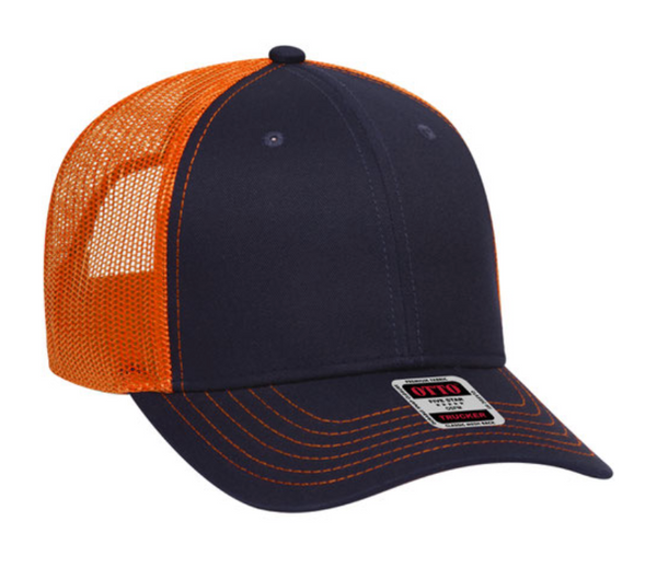 Embroidered Otto 83-1239 Mesh Back Trucker Hat