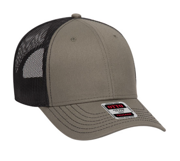 Embroidered Otto 83-1239 Mesh Back Trucker Hat