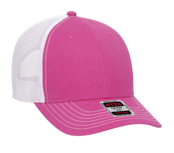 Embroidered Otto 83-1239 Mesh Back Trucker Hat