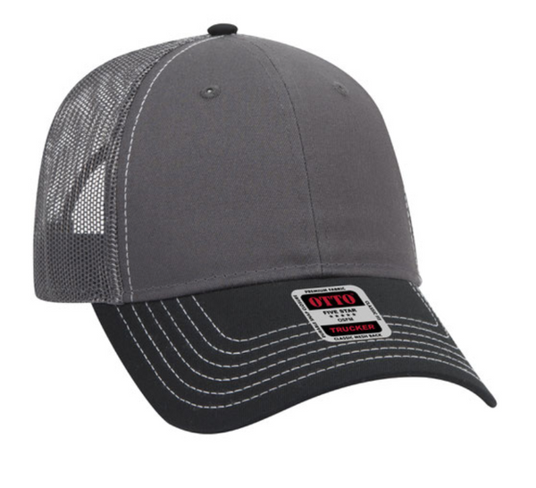 Embroidered Otto 83-1239 Mesh Back Trucker Hat