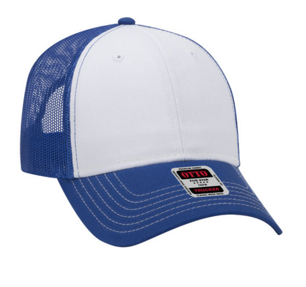 Embroidered Otto 83-1239 Mesh Back Trucker Hat