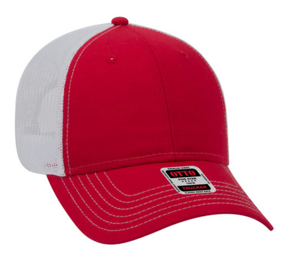 Embroidered Otto 83-1239 Mesh Back Trucker Hat