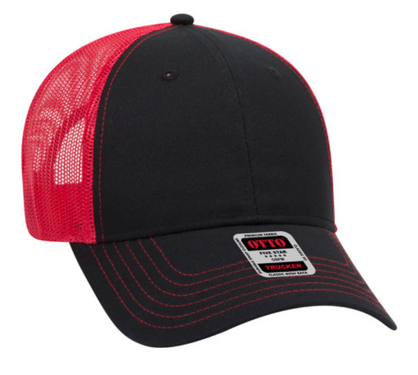 Embroidered Otto 83-1239 Mesh Back Trucker Hat