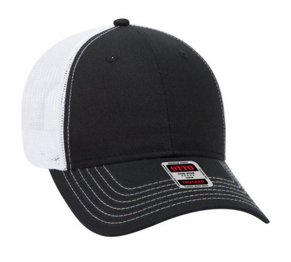 Embroidered Otto 83-1239 Mesh Back Trucker Hat