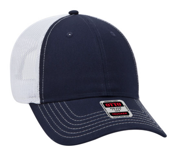 Embroidered Otto 83-1239 Mesh Back Trucker Hat