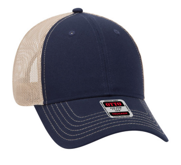 Embroidered Otto 83-1239 Mesh Back Trucker Hat