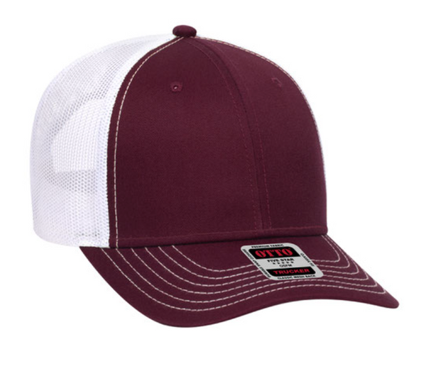 Embroidered Otto 83-1239 Mesh Back Trucker Hat