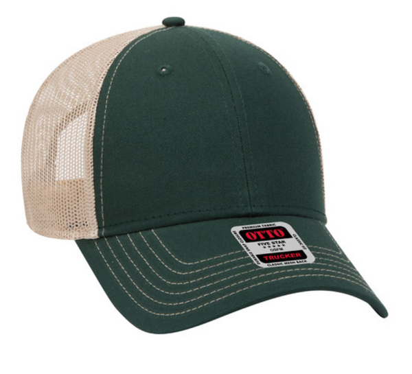 Embroidered Otto 83-1239 Mesh Back Trucker Hat