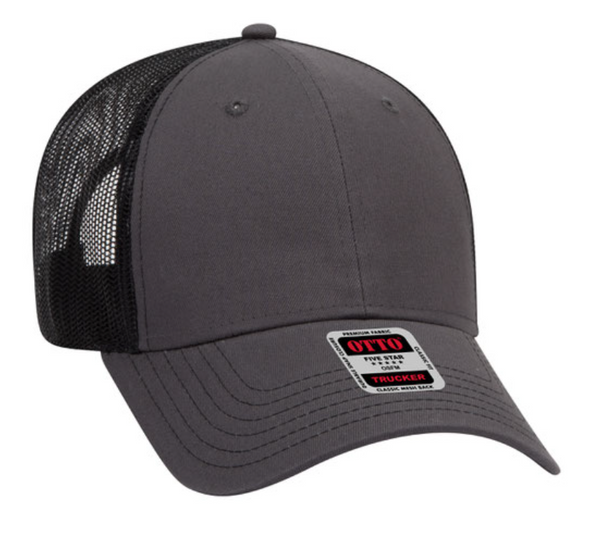 Embroidered Otto 83-1239 Mesh Back Trucker Hat