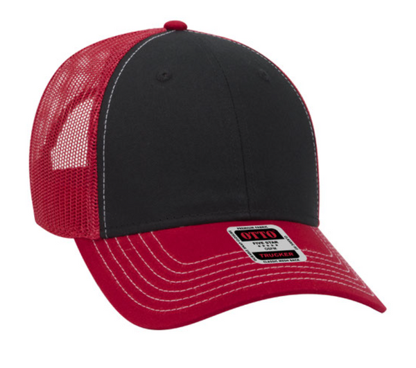 Embroidered Otto 83-1239 Mesh Back Trucker Hat