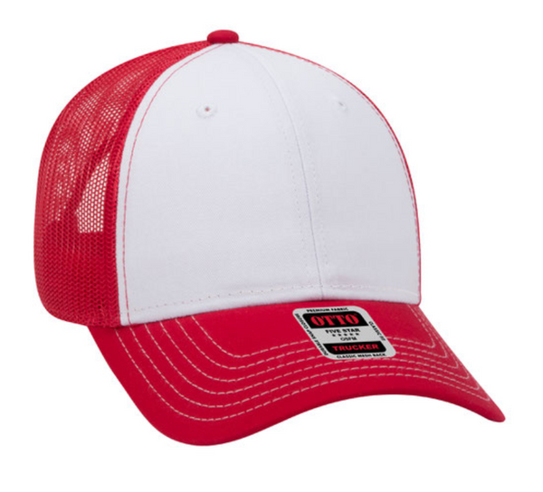 Embroidered Otto 83-1239 Mesh Back Trucker Hat