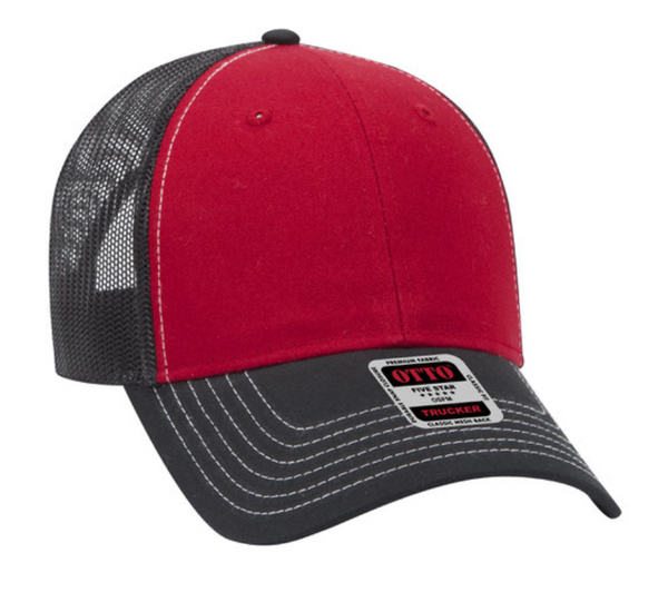 Embroidered Otto 83-1239 Mesh Back Trucker Hat