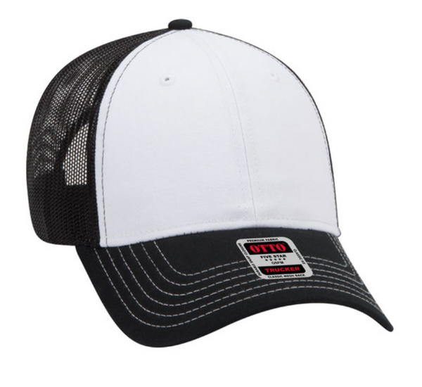 Embroidered Otto 83-1239 Mesh Back Trucker Hat