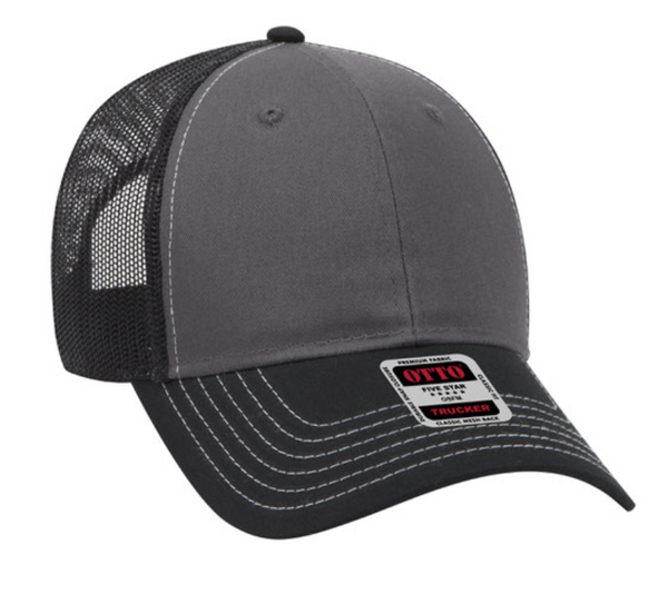 Embroidered Otto 83-1239 Mesh Back Trucker Hat