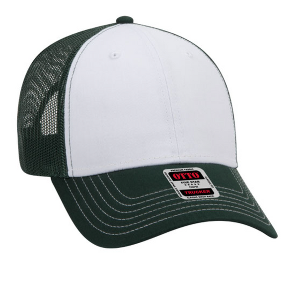 Embroidered Otto 83-1239 Mesh Back Trucker Hat