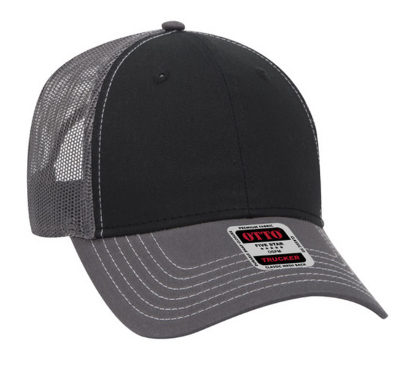 Embroidered Otto 83-1239 Mesh Back Trucker Hat